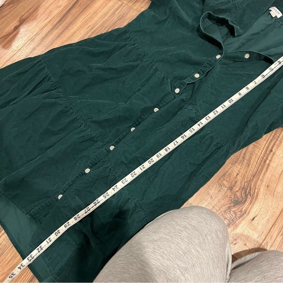 JCrew Corduroy Collared Mini Shirtdress Dress - Picture 9 of 11